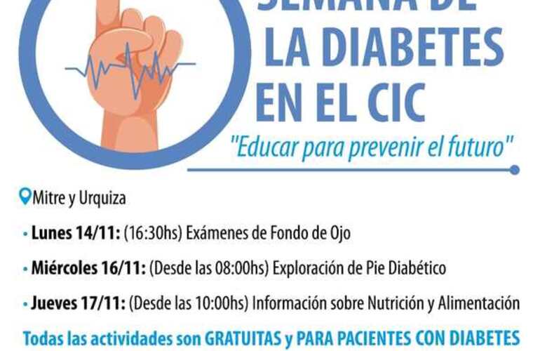 Lunes, miércoles y jueves de la próxima semana en Mitre y Urquiza.