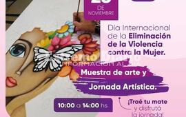 Imagen de Fighiera: Arte en el D&iacute;a de la Eliminaci&oacute;n de la Violencia de G&eacute;nero