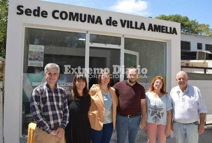 Imagen de Inauguración de la nueva sede comunal de Villa Amelia