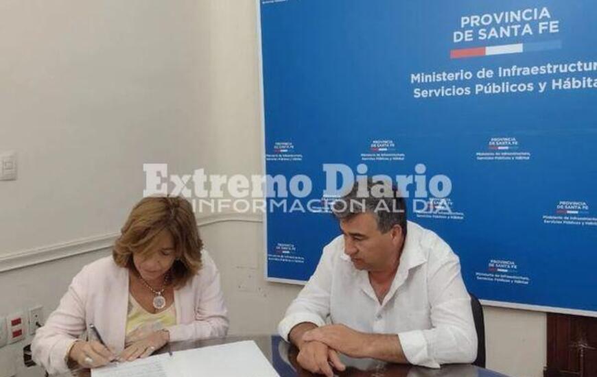 Imagen de Convenio para la obra h&iacute;drica en el &aacute;rea industrial de Pav&oacute;n