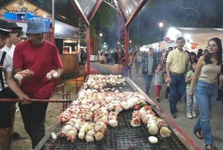 La gastronomía, una de las grandes atracciones de la fiesta (Alan Monzón/Rosario3)