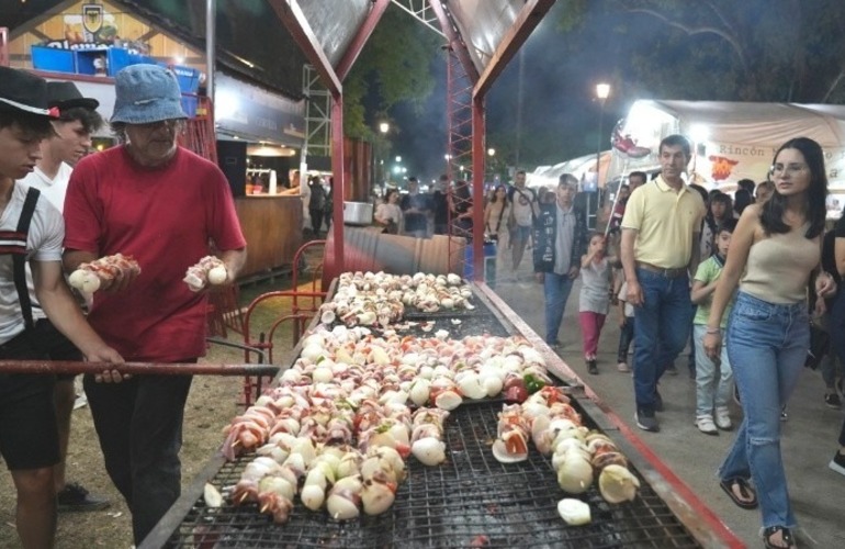 La gastronomía, una de las grandes atracciones de la fiesta (Alan Monzón/Rosario3)