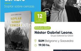 Imagen de N&eacute;stor Leone presenta su novela en Fighiera