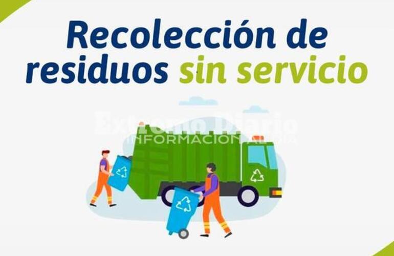 Imagen de Este martes no habr&aacute; recolecci&oacute;n de residuos en Alvear