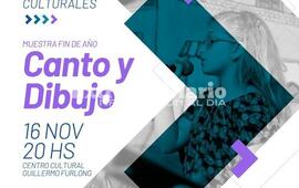 Imagen de Talleres culturales: Muestra de canto y dibujo