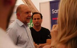 El Gobernador de Santa Fe destac&oacute; la gesti&oacute;n del presidente comunal: �Con este tipo de visi&oacute;n, la provincia crece�.
