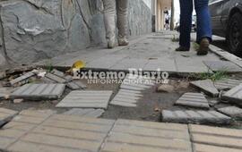 Imagen de Sufri&oacute; un accidente por el mal estado de una vereda