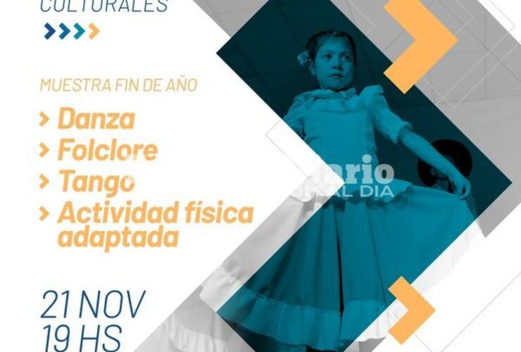 Imagen de Muestra de danza, folklore, tango y actividad física adaptada