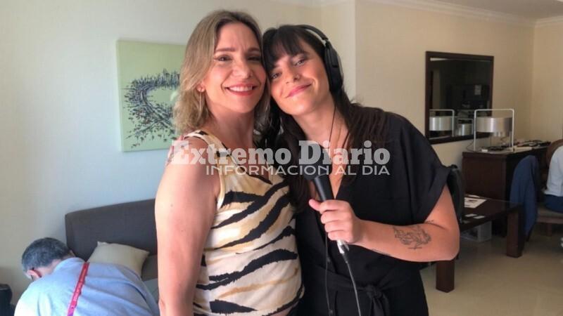 Imagen de Por primera vez, dos mujeres encabezaron la transmisi&oacute;n de un partido del Mundial por la TV p&uacute;blica
