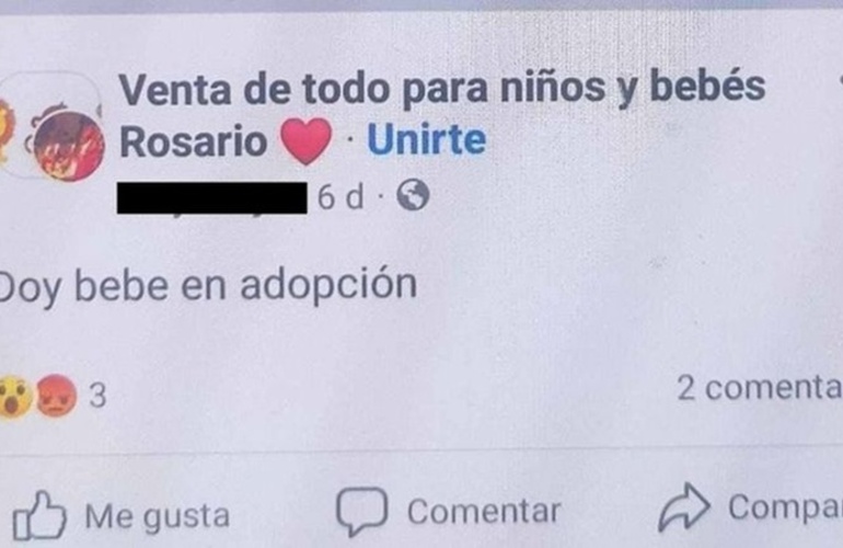 Imagen de Va a juicio un joven por poner a su bebé en adopción en Facebook