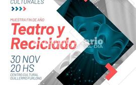 Imagen de Talleres culturales: Muestra de fin de a&ntilde;o de teatro y reciclado