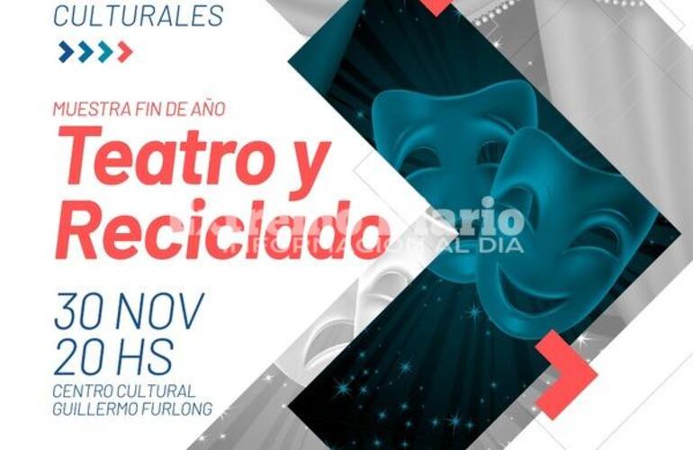 Imagen de Talleres culturales: Muestra de fin de año de teatro y reciclado