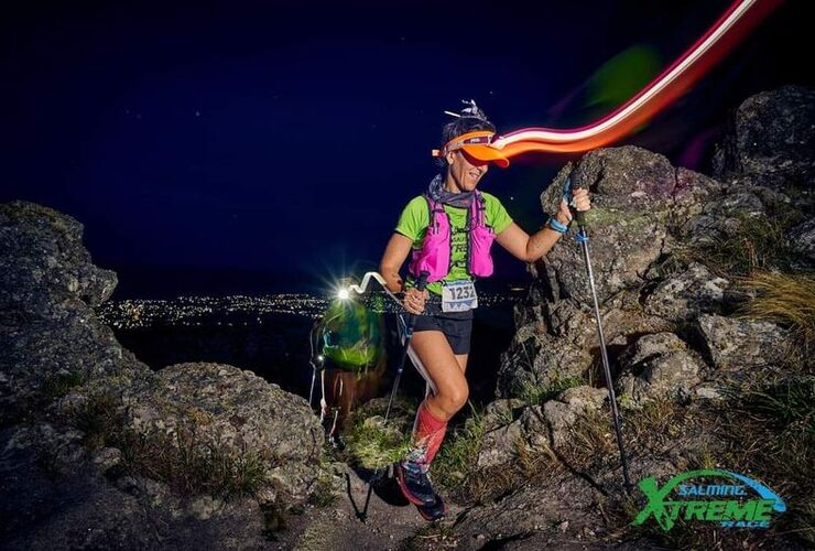 Imagen de Pato Chávez y Pipi Cipettini corrieron en Huerta Grande una Ultra Maratón de 53km en montaña