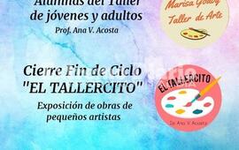 Imagen de Muestra de dibujo y pintura en la Biblioteca Popular de Arroyo Seco