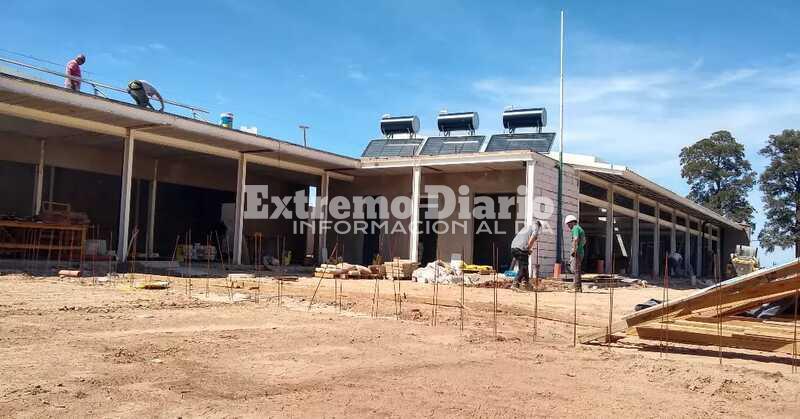Imagen de Avanza la construcci&oacute;n del nuevo Jard&iacute;n provincial en Fighiera