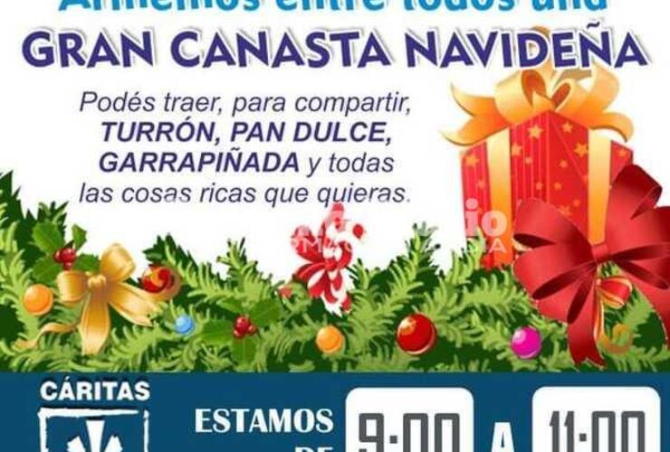 Imagen de Cáritas necesita donaciones para armar una gran canasta navideña