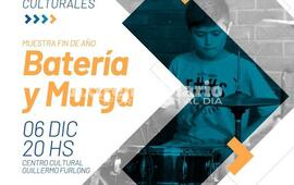 Imagen de Talleres Culturales: Muestra de fin de a&ntilde;o de bater&iacute;a y murga
