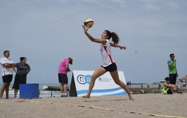 Imagen de Sol Chiummiento ya est&aacute; en el CeNARD y luego viajar a representar a Argentina en el Sudamericano de Beach V&oacute;ley en Paraguay.