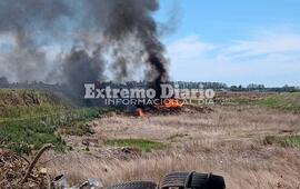 Imagen de Incendio en una cava