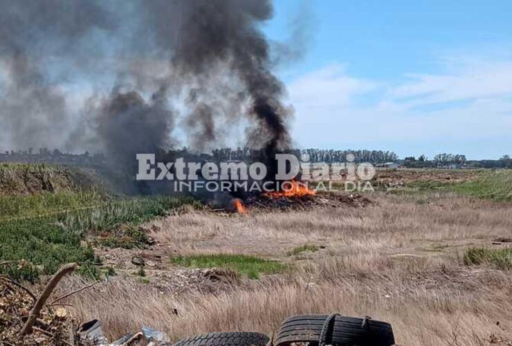 Imagen de Incendio en una cava