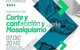 Imagen de Talleres culturales: Muestra de fin de a&ntilde;o de corte y confecci&oacute;n y mosaiquismo