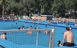 Imagen de Central Argentino de Fighiera, tuvo su apertura de los sectores de piletas y camping.
