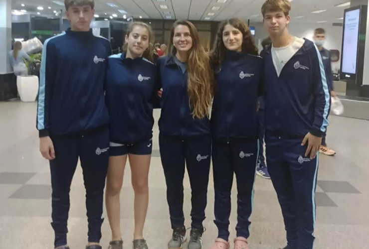 Imagen de Sol Chiummiento viajó con la delegación Argentina a competir en el Sudamericano de Beach Vóley en Paraguay.