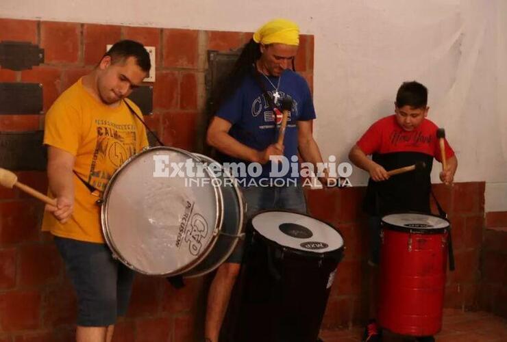 Imagen de Gran cierre a pura música del taller de batería y murga