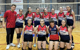 Imagen de La Sub-18 de V&oacute;ley Femenino de Talleres, fue 3er puesto en Copa de Oro.