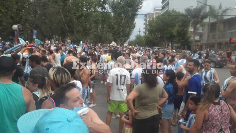 Imagen de La euforia argentina tambi&eacute;n se vivi&oacute; en Arroyo Seco