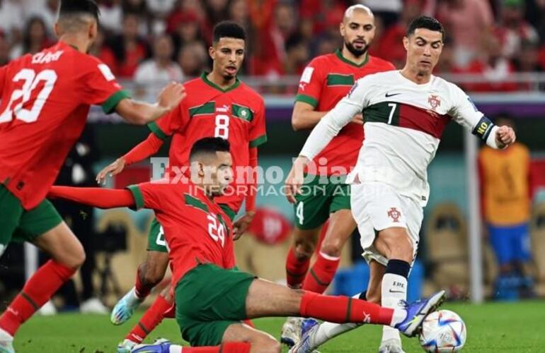 Imagen de Marruecos hizo historia y elimin&oacute; a Portugal en cuartos de Qatar 2022