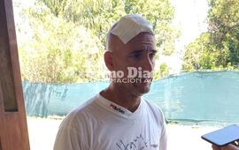 M&aacute;ximo Pascual, v&iacute;ctima del hecho ocurrido anoche en la ciudad.