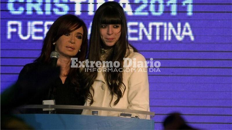 Imagen de Cristina Kirchner denunci&oacute; que quieren meter presa a su hija Florencia