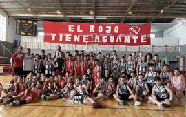 Imagen de El Mini B&aacute;squet de Uni&oacute;n particip&oacute; de un Encuentro con Sarmiento de E.R.
