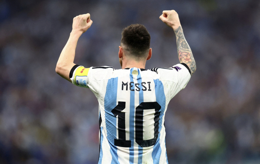 Imagen de Messi ante su 2da Final de Copa del Mundo.