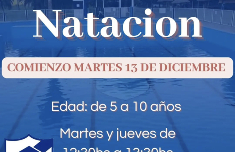 Imagen de Iniciaron las clases de nataci&oacute;n en Libertad de General Lagos.