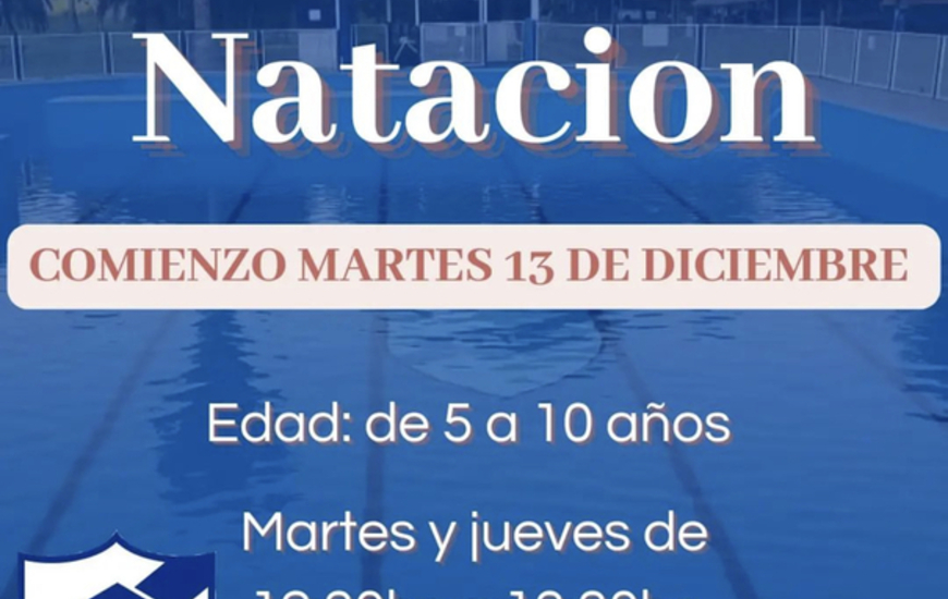 Imagen de Iniciaron las clases de nataci&oacute;n en Libertad de General Lagos.