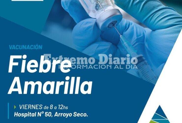 Imagen de Vacunación contra la fiebre amarilla en el Hospital N°50