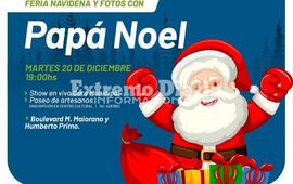 Imagen de Feria navide&ntilde;a y fotos con Pap&aacute; Noel