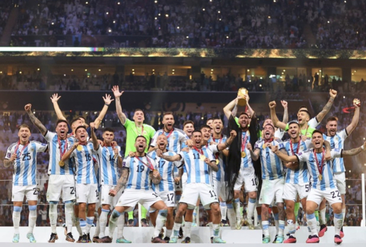 Imagen de ARGENTINA Campeón del Mundo en Qatar 2022.