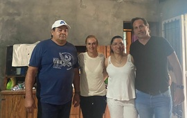 La casa tiene nuevo techo.