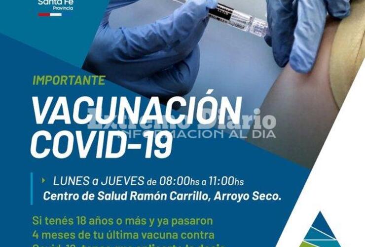 Imagen de Vacunación contra el Covid-19 en Arroyo Seco