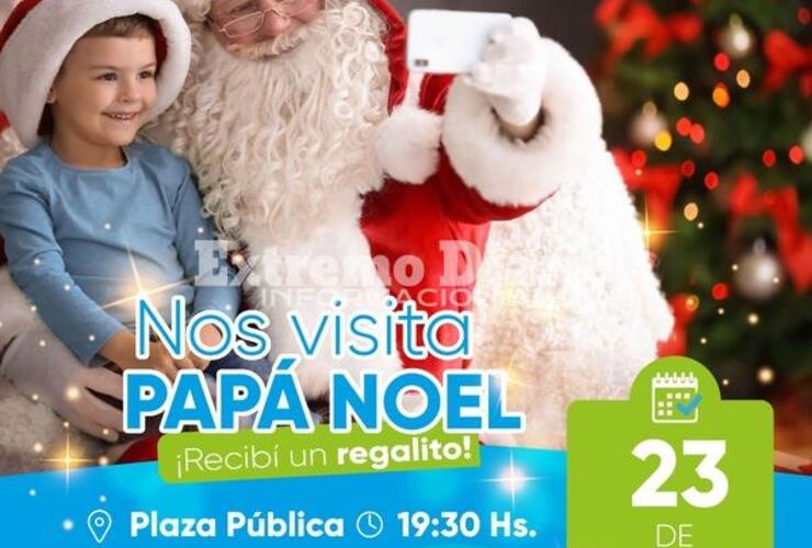 Imagen de Papá Noel visitará la localidad de Fighiera