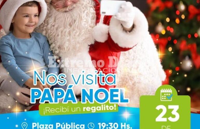 Imagen de Papá Noel visitará la localidad de Fighiera