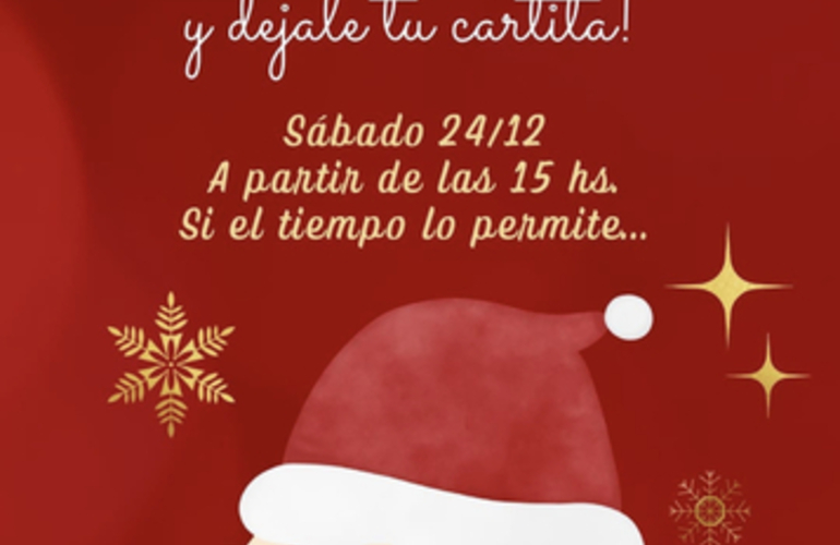 Imagen de Pap&aacute; Noel visitar&aacute; el Rowing Club.