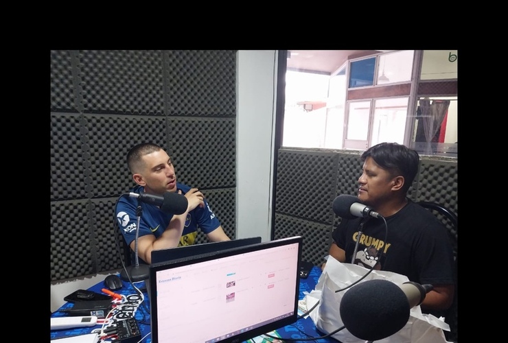 Imagen de Rodrigo 'Cartucho' Gallegos visitó Radio Extremo 106.9 tras su gran 2022 en Argentina y Chile.