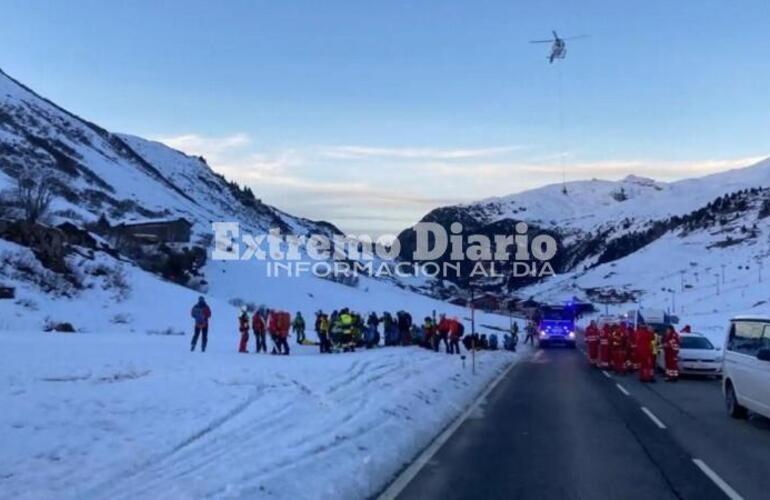 Imagen de Austria: una avalancha sepultó al menos a diez personas