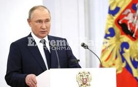 Imagen de Putin dijo que est&aacute; listo para negociar el fin de la guerra