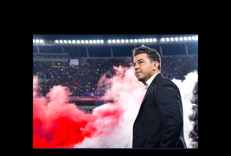 Imagen de Marcelo Gallardo, sería uno de los candidatos a dirigir la Selección de Brasil.