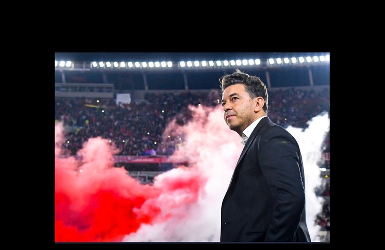 Imagen de Marcelo Gallardo, sería uno de los candidatos a dirigir la Selección de Brasil.